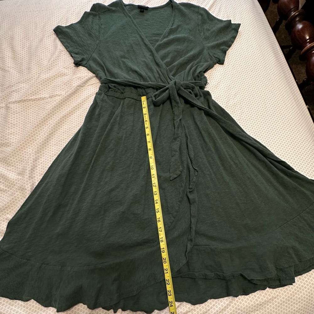 TWO Torrid wrap dresses
